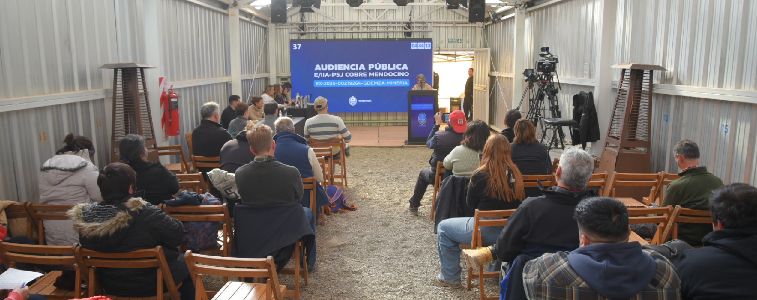 Comenzó la audiencia pública por el proyecto minero de cobre San Jorge