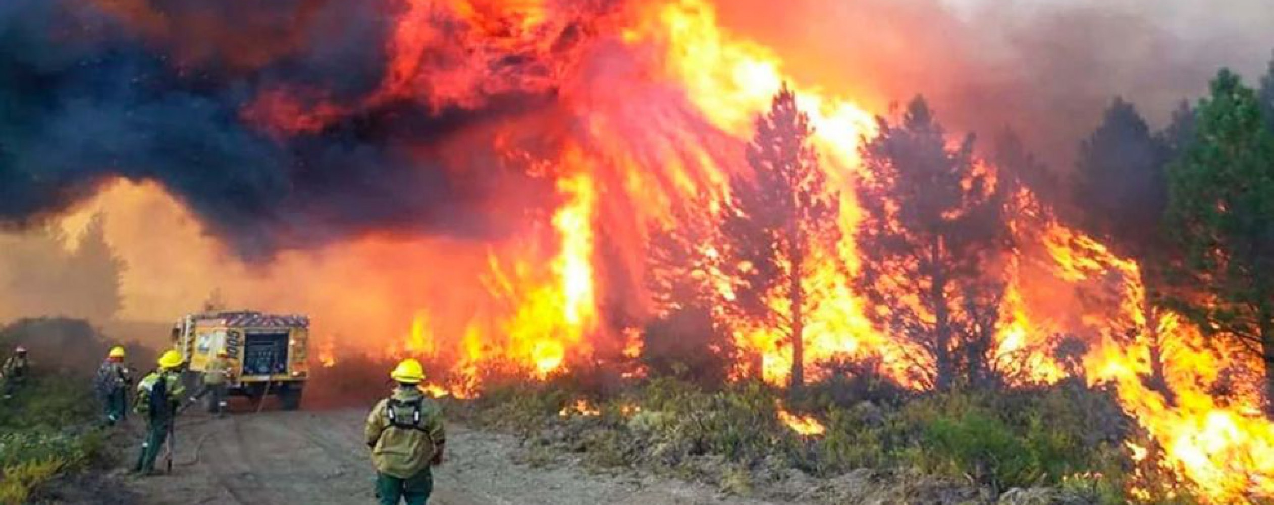 "Superó todo": el dramático relato de un bombero en Chubut