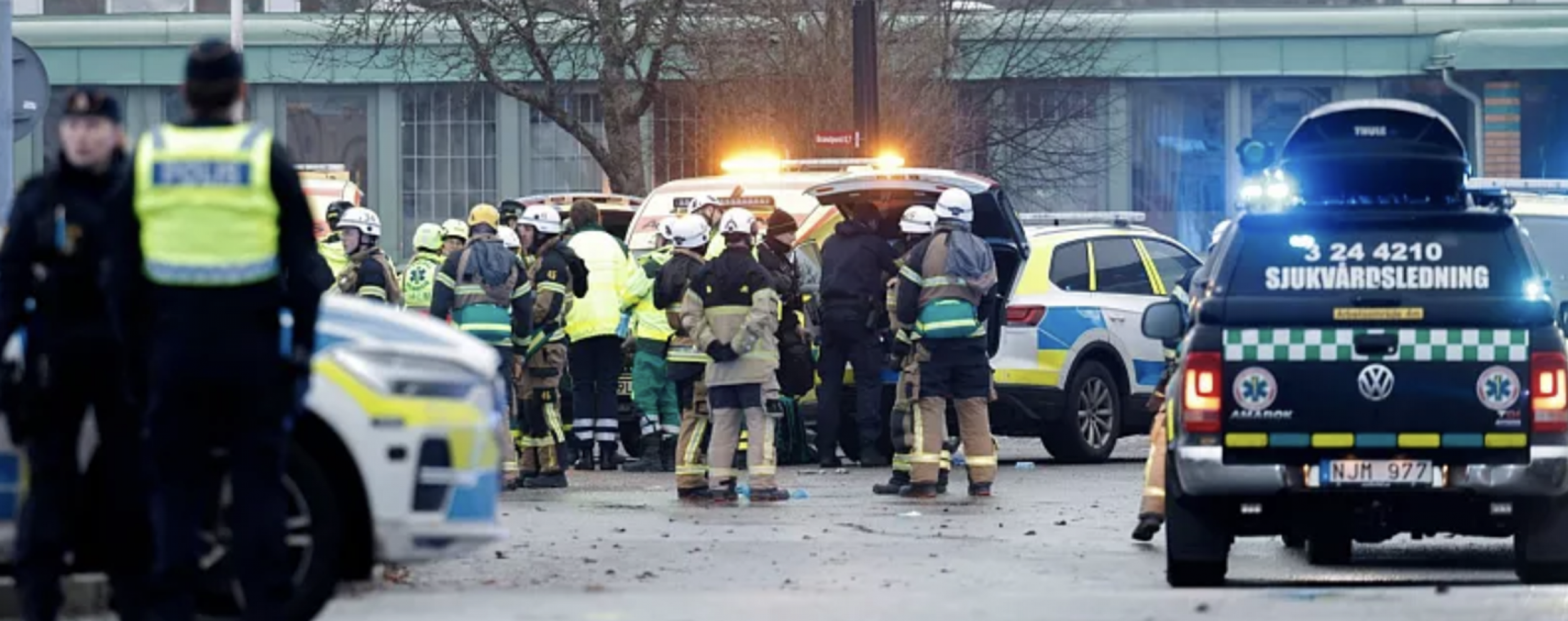 11 muertos en un tiroteo en una escuela para adultos en Suecia