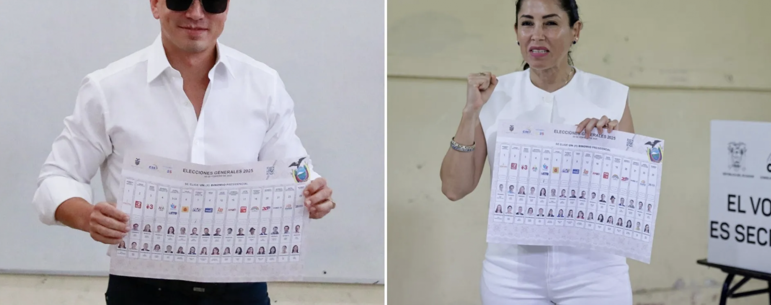 Elecciones en Ecuador: Daniel Noboa y Luisa González avanzan a segunda vuelta